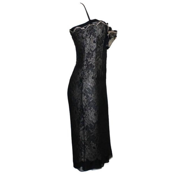 Dolce & Gabbana Black Lace Dress IT 42 - Picture 3 of 8